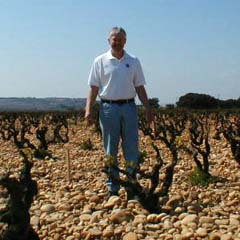 Ron Mansfield, in Chateauneuf du Pape